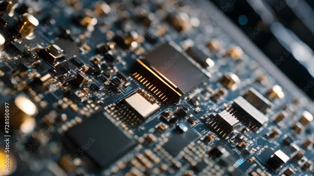 Microcosmic Symphony: Exploring the Intricacies of a Computer Chip Microcosmic Symphony: Exploring the Intricacies of a Computer Chip