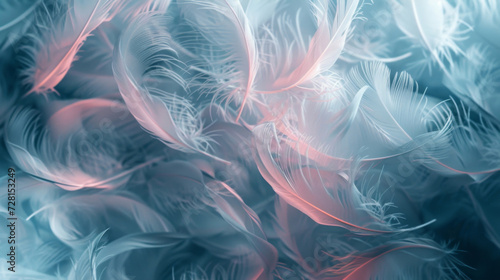 Like a soft breeze brushed across a canvas these wispy feathered strokes bring a sense of tranquility and lightness to any design. © Justlight
