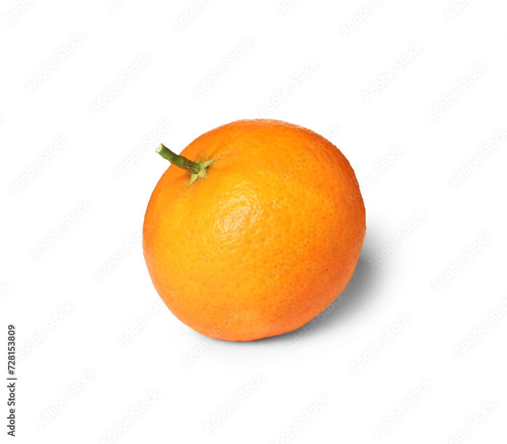 Fresh ripe juicy tangerine isolated on white Fresh ripe juicy tangerine isolated on white
