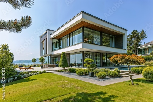 Sophisticated Modern Villa with Scenic Landscape © Josh