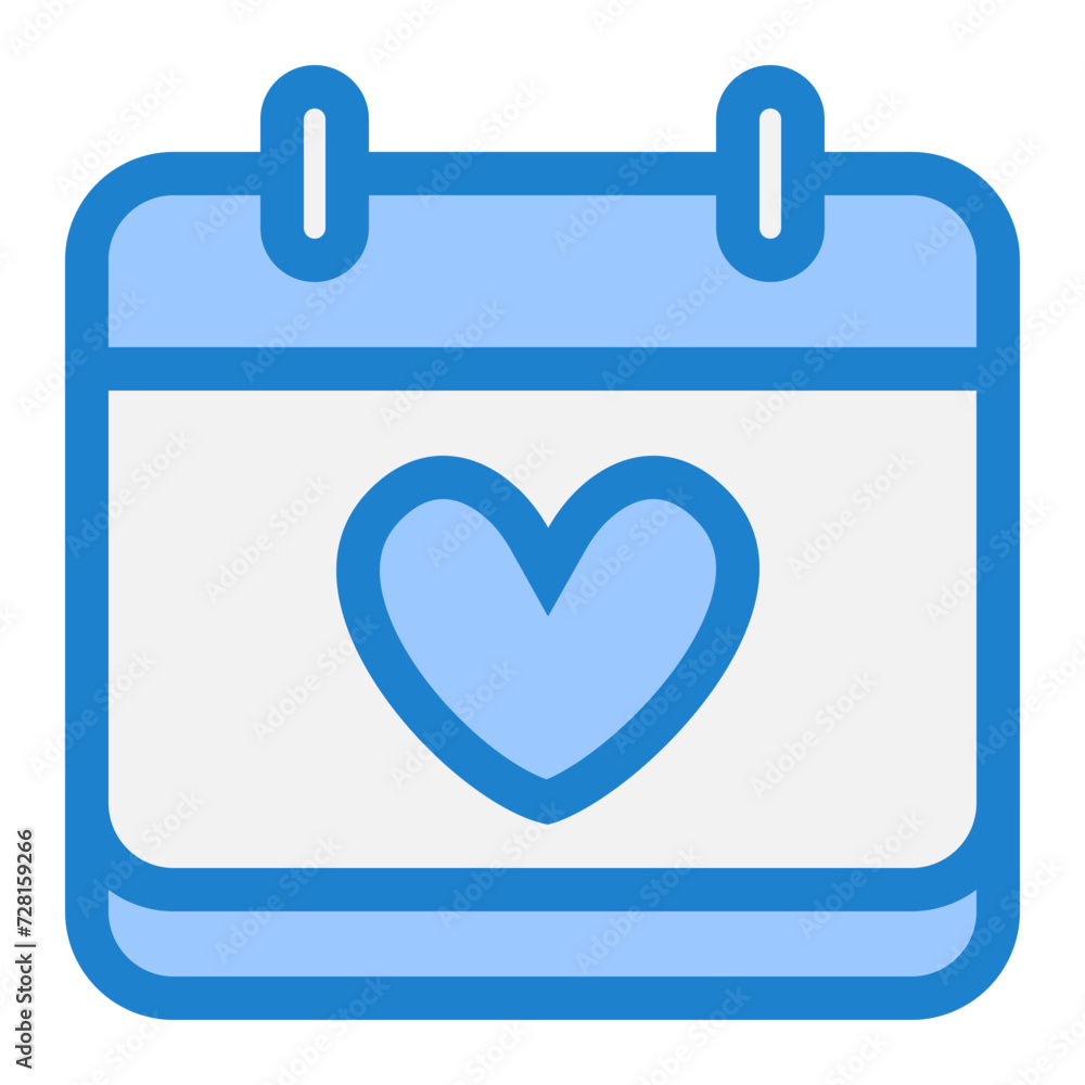 Wedding Date Vector Icon Illustration in Blue Style, Suitable for Web & Apps, Presentation, or Social Media Wedding Date Vector Icon Illustration in Blue Style, Suitable for Web & Apps, Presentation, or Social Media