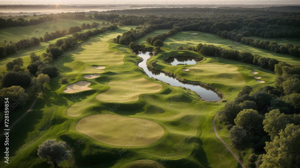 Luxurious Golf Course