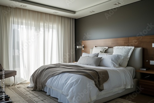 Serenely Minimalist Bedroom Retreat Cozy Bedroom Haven in Minimalist Style