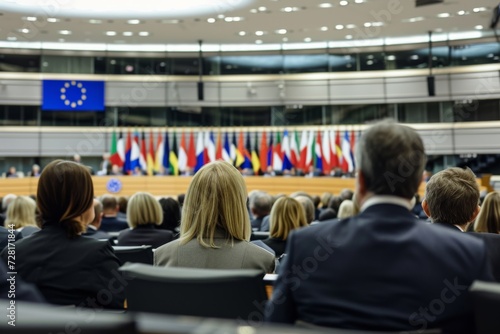 European Parliament session photo