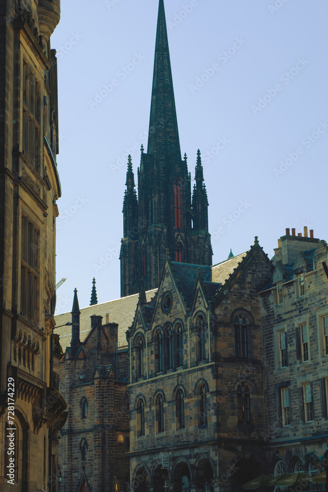 Fototapeta premium A Taste of Edinburgh - City Walk