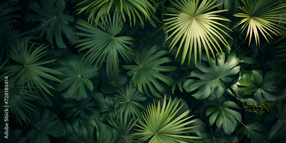green palm leaves green palm leaves