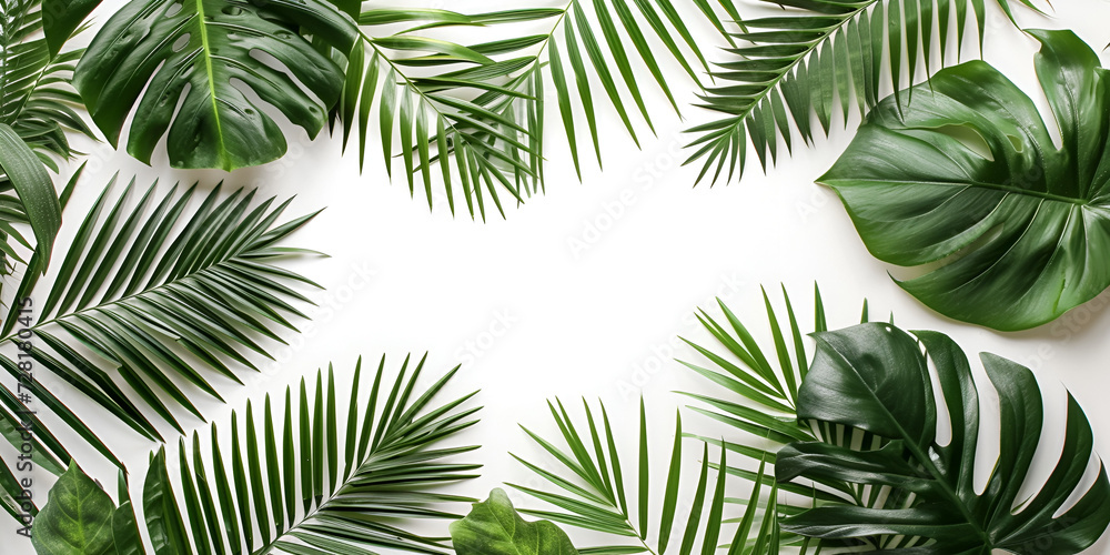 palm tree leaves palm tree leaves