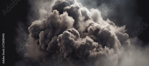 smoke explosion, gas, fog 10