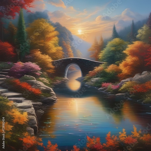 A symphony of color and form expressing the artist's emotional journey and creativity, conveying intense passion3