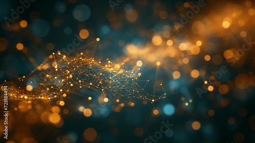Network of Possibilities Subject, Global Network and Connectivity Style. generative AI
