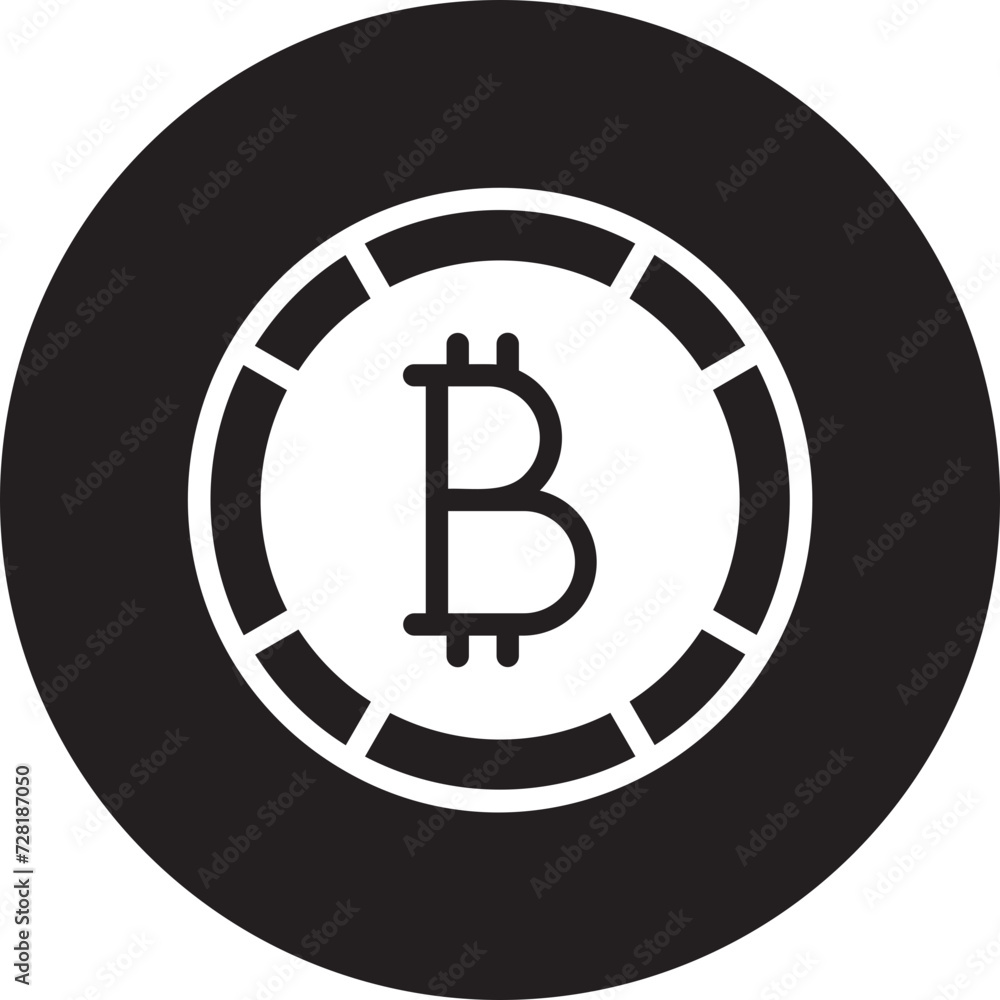 bitcoin glyph icon bitcoin glyph icon