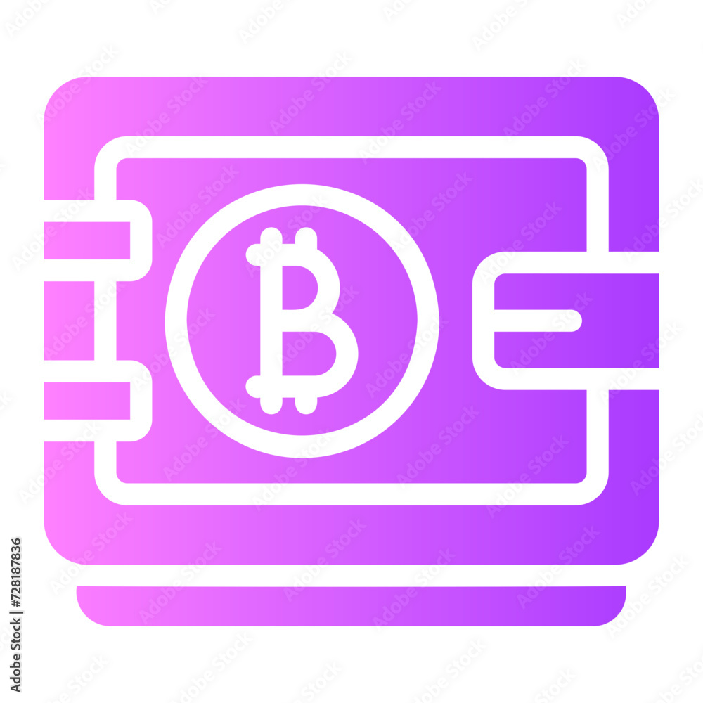 safebox gradient icon safebox gradient icon