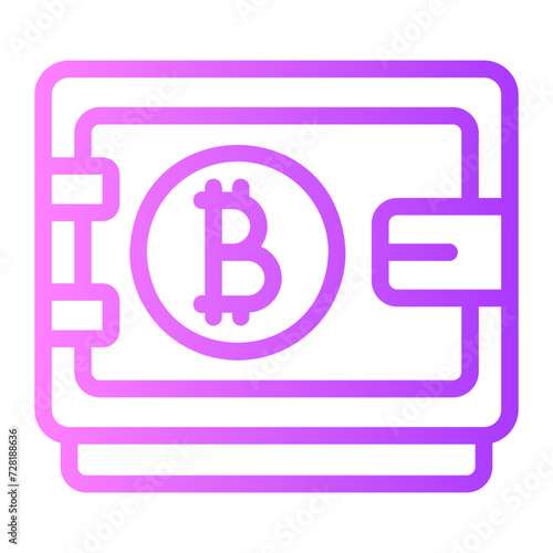 safebox gradient icon