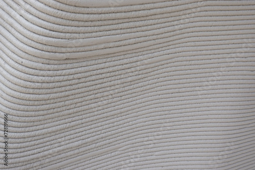 3D Printed concrete texture. architectural background
