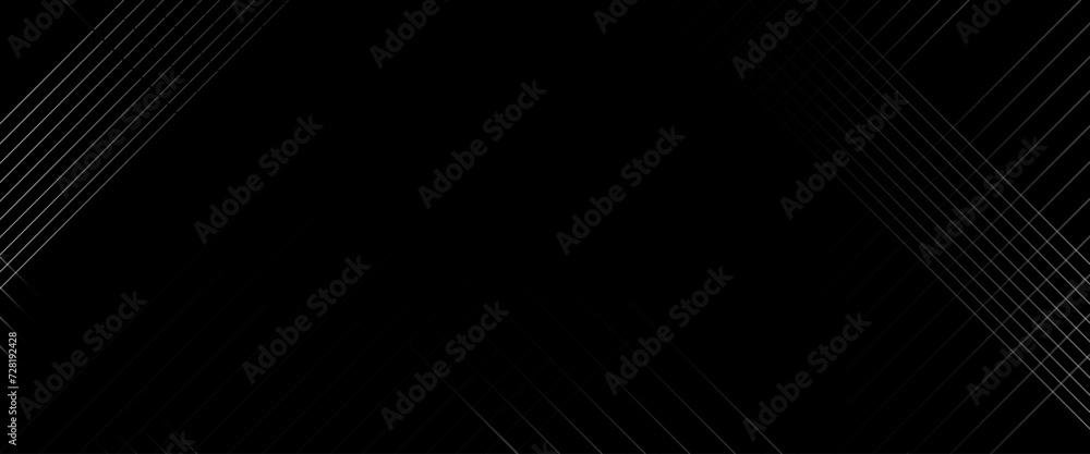 Naklejka premium Vector abstract black and silver are light gray with white the gradient is the surface with templates metal texture soft lines tech diagonal background.