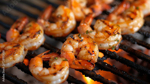 Thick plump shrimp grilled to perfection over an intense fire with a touch of iness to complement the smoky flavors.
