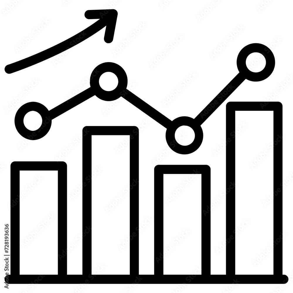 Stats line icon Stats line icon