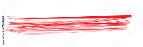 Highlight brush strokes is isolated on a white background. Brush stain or permanent marker pen stroke set. Select the brush lines. Marker color stroke, brush pen hand drawn underline