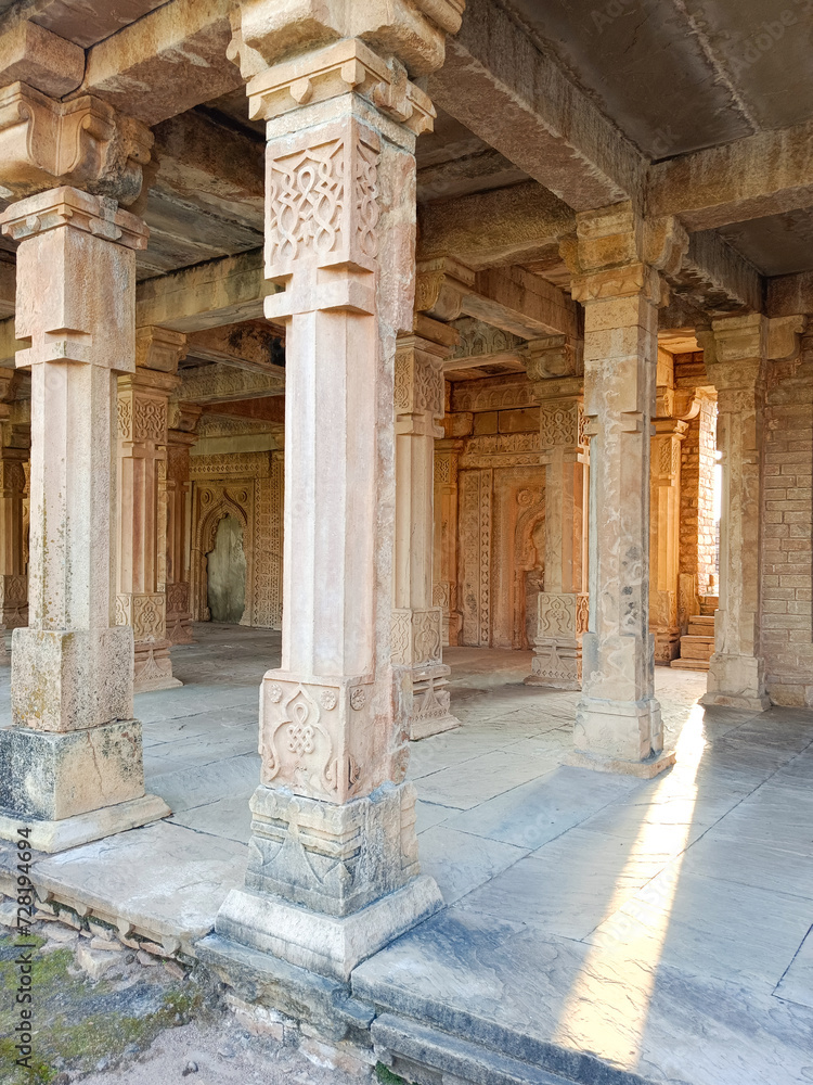 Chanderi Fort, Chanderi, Madhya Pradesh, India. Chanderi Fort, Chanderi, Madhya Pradesh, India.