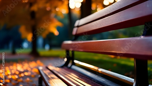 Park, bench, Graden, Autumn, bench in park, empty bench in park, benches in autumn park, HD background, HD wallpaper,