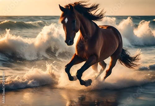 horse on the beach © azka