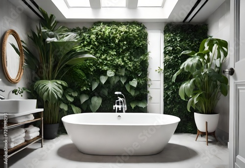 modern bathroom interior