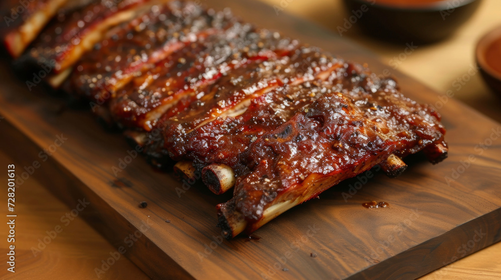 Quench your barbecue cravings with these tender and smoky ribs cooked low and slow over an open flame. The caramelized edges and juicy meat are the perfect combination making Quench your barbecue cravings with these tender and smoky ribs cooked low and slow over an open flame. The caramelized edges and juicy meat are the perfect combination making