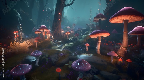fantasy world filled with magic and wonder