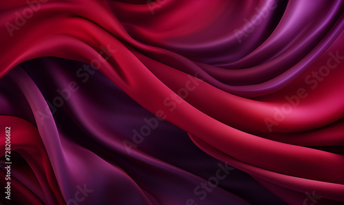 abstract background luxury cloth or liquid wave or wavy folds of grunge silk texture satin velvet material or luxurious Christmas background or elegant wallpaper. photo