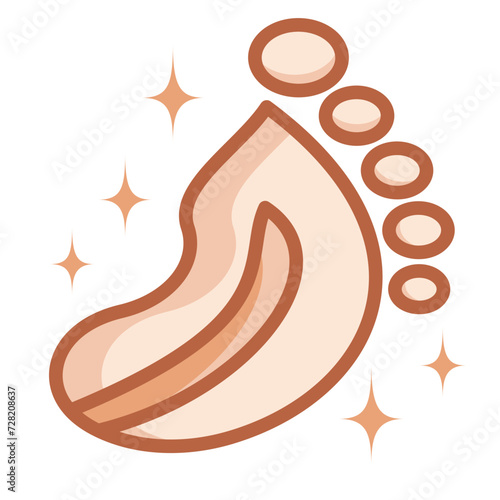 Green Footprint Icon