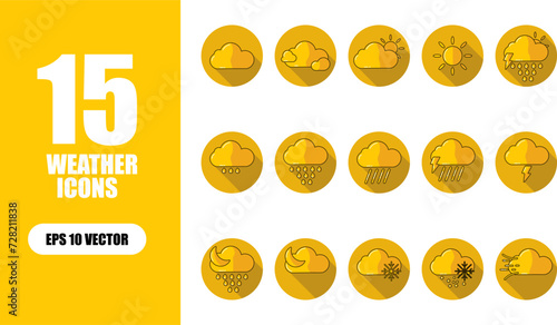 Weather Icon Illustration Collection
