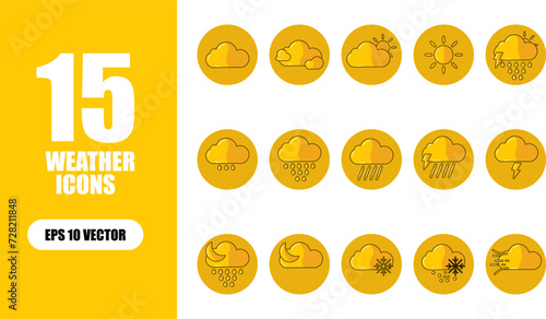 Weather Icon Illustration Collection