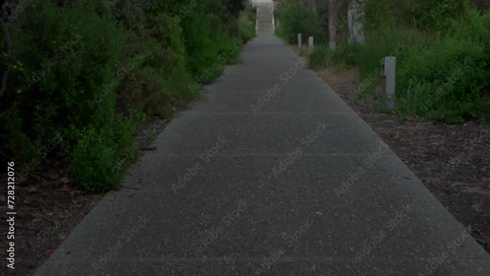 Tilt up reveal of the mounted desert corps memorial statue from a distance as you ascend the pathway up Mt. Clarence. Tilt up reveal of the mounted desert corps memorial statue from a distance as you ascend the pathway up Mt. Clarence.