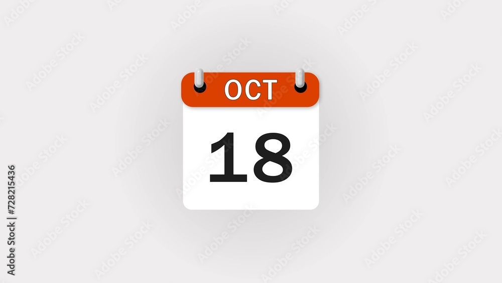 Abstract Month Calendar icon illustration on white background. Abstract Month Calendar icon illustration on white background.