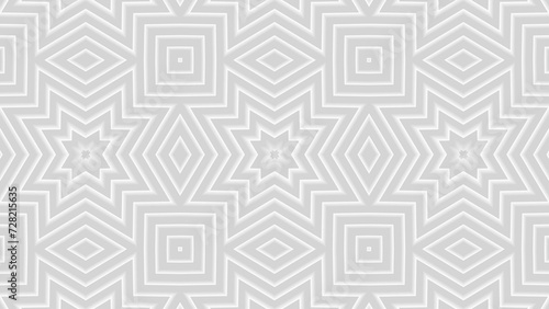Abstract background kaleidoscope hypnotic lines illustration background.	 photo