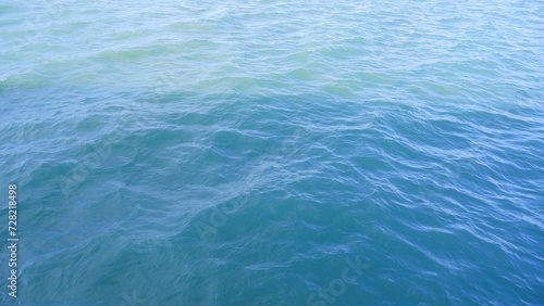 Natural View Of The Blue Sea Surface Of Tanjung Snake During The Day