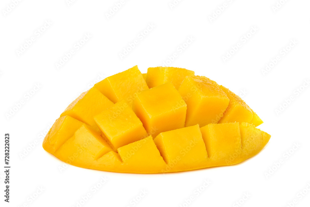 Mango fruit isolated on a white background Mango fruit isolated on a white background