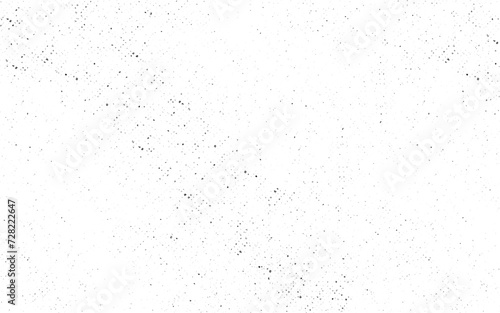 Distressed uneven background. Grunge texture overlay with rough and fine grains isolated on white background. Vector illustration.