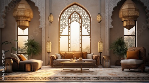 arabic living room interior