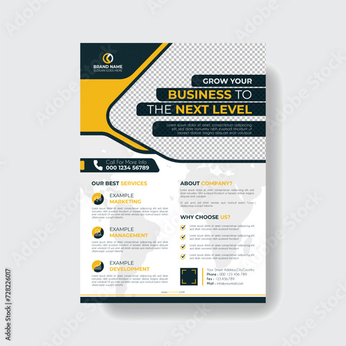 Professional Corporate Business Flyer Template,