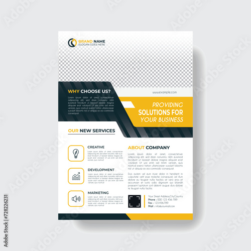Professional Corporate Business Flyer Template,