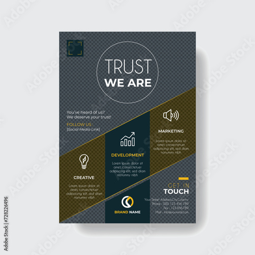 Professional Corporate Business Flyer Template,