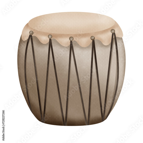 wooden drum