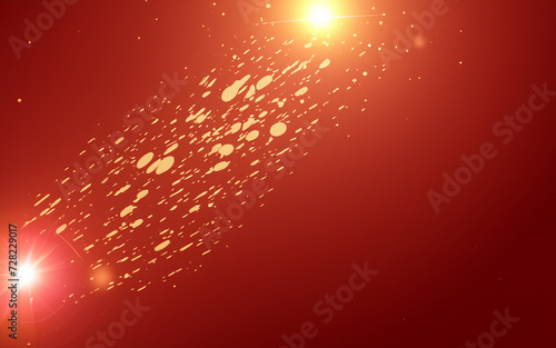 Optical Flares for Video Effect, abstract light background effect
