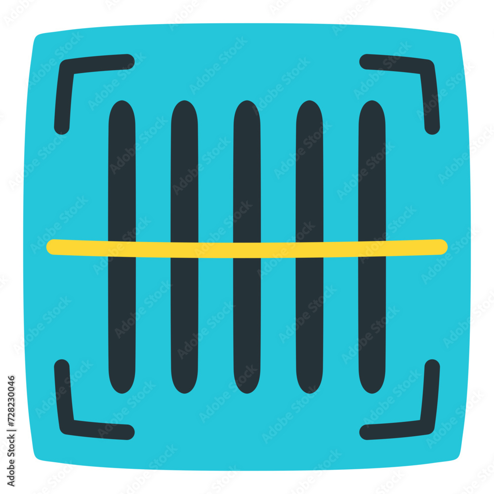 scan flat icon