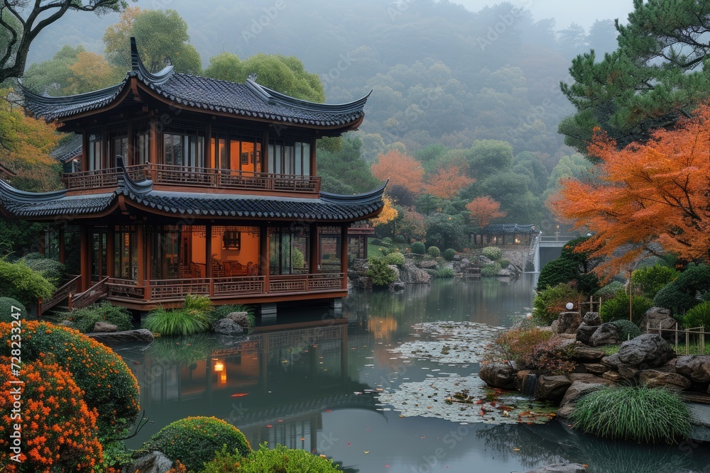 Traditional Asian Gardens in HD