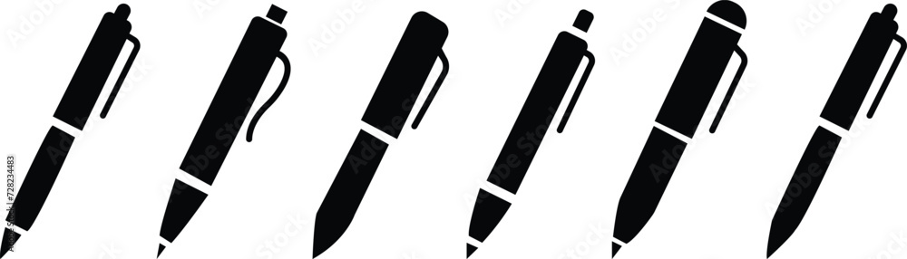 Edit pen Icon set. Design with Editable Stroke. Copywriting Related Vector, pen logo silhouette vector design template premium, sign up icon. Business concept note edit pictogram. Ball pen glyph icon. Edit pen Icon set. Design with Editable Stroke. Copywriting Related Vector, pen logo silhouette vector design template premium, sign up icon. Business concept note edit pictogram. Ball pen glyph icon.