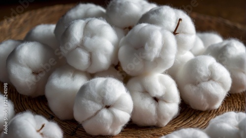 Dry cotton,