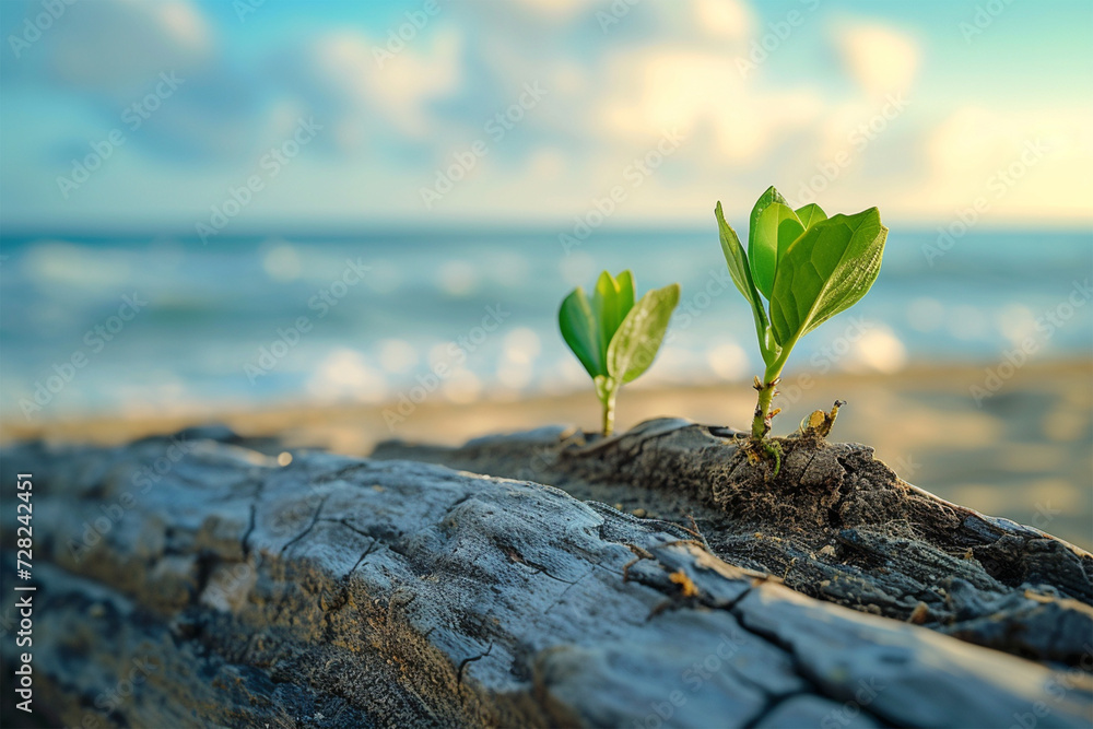 Tree Sprouts Grow Beautifully Tree Sprouts Grow Beautifully