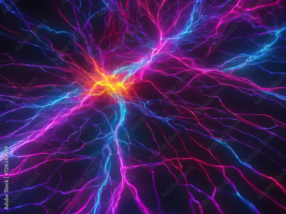 Neon Lights Bringing Radiance to the Cosmos Neon Lights Bringing Radiance to the Cosmos
